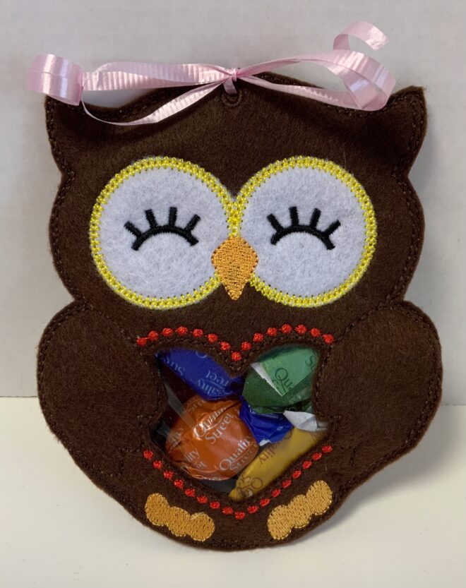 Owl Candy Gift Bag - Image 3